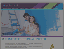 Tablet Screenshot of primfest.hu